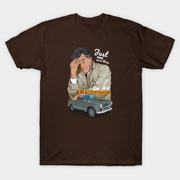 Columbo poster art 2. T-Shirt by Nonesz Workshop